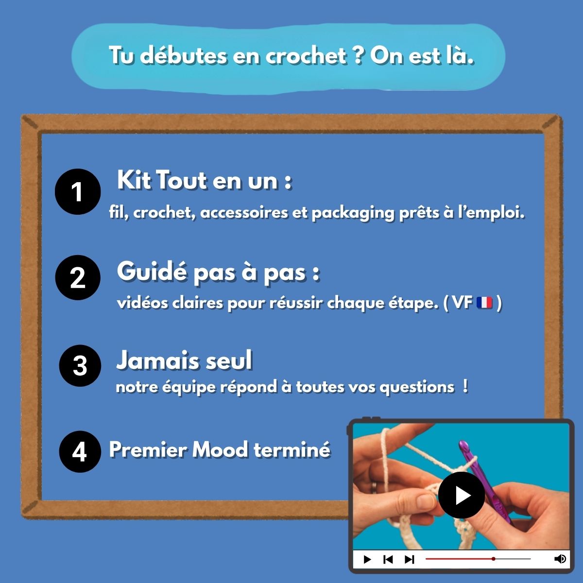 Mira la Rêveuse | Kit crochet