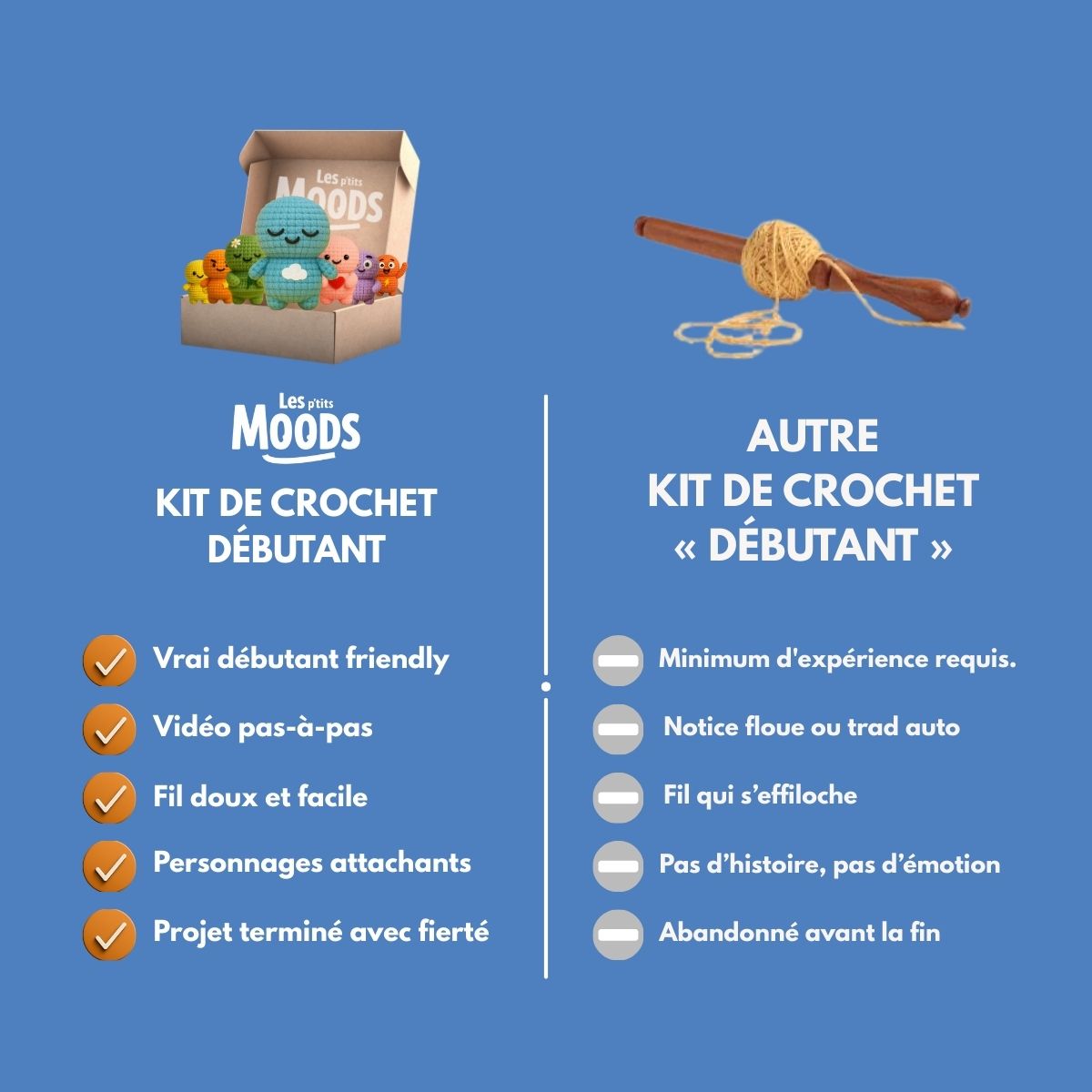 Mira la Rêveuse | Kit crochet